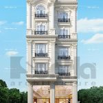 Mặt tiền nhà phố kiến trúc Pháp sang trọng tại Sài Gòn sh nop 0117