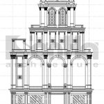 Mặt đứng 2 khách sạn nhà hàng trung tâm tổ chức sự kiện sh ks 0029