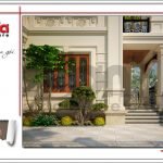 Thiết kế biệt thự kiến trúc Pháp 3 tầng mái ngói đỏ tại Ninh Bình – SH BTP 0094 40