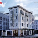 Thiết kế nhà ở kết hợp kinh doanh kiến trúc Pháp tại Hải Phòng sh nop 0116