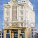 Mẫu thiết kế khách sạn kiến trúc cổ điển Pháp sang trọng tại Lào Cai sh ks 0028