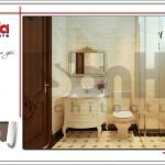 Thiết kế biệt thự kiến trúc Pháp 3 tầng mái ngói đỏ tại Ninh Bình – SH BTP 0094 37