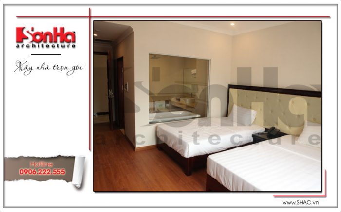 5 Ảnh thực tế nội thất phòng ngủ đôi khách sạn đẹp tại quảng ninh sh ks 0029