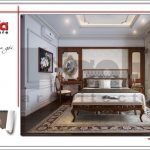 Thiết kế biệt thự kiến trúc Pháp 3 tầng mái ngói đỏ tại Ninh Bình – SH BTP 0094 25