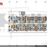 Mặt bằng tầng 5 khách sạn nhà hàng trung tâm tổ chức sự kiện sh ks 0029