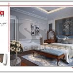 Thiết kế biệt thự kiến trúc Pháp 3 tầng mái ngói đỏ tại Ninh Bình – SH BTP 0094 27