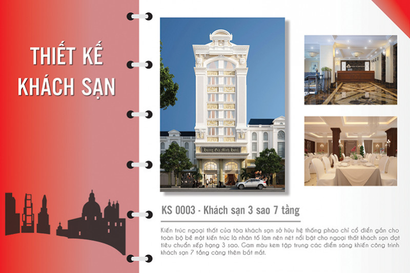 [Profile] Thiết kế khách sạn 3 sao đẹp – KS 0003