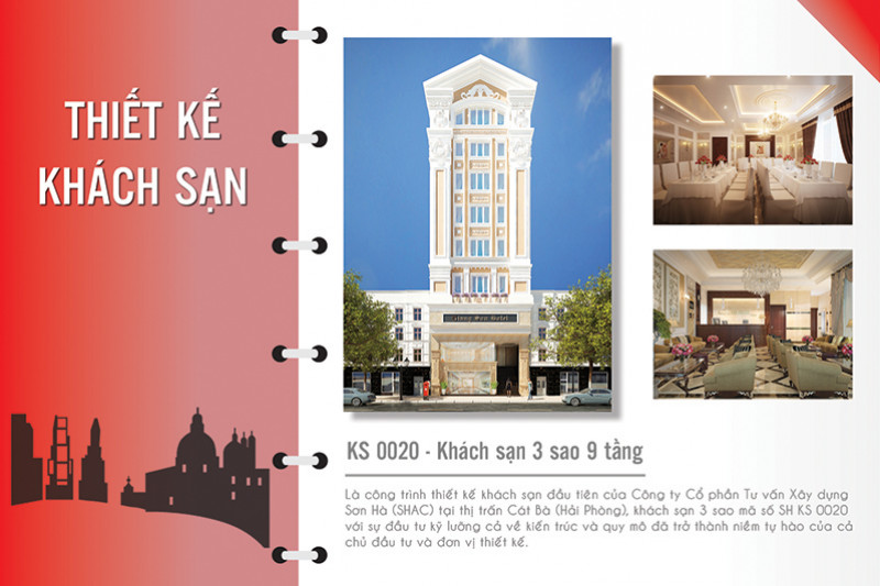 [Profile] Thiết kế khách sạn 3 sao đẹp – KS 0020