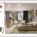 Nội thất căn hộ 3 nhà ống Pháp 6 tầng SH NOP 0118