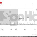 Mặt bằng tầng mái nhà ống Pháp tại Hải Phòng sh nop 0118