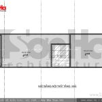 Mặt bằng tầng mái nhà phố đẹp 7 tầng hiện đại tại Quảng Ninh sh nod 0158