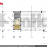 Mặt bằng tầng tum nhà ống Pháp tại Hải Phòng sh nop 0118