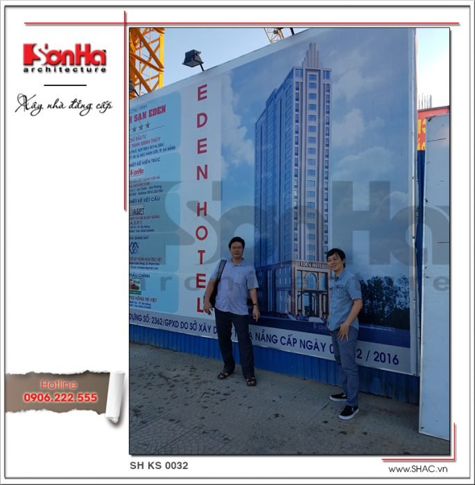 Mẫu thiết kế khách sạn hiện đại 4 sao 22 tầng tại Đà Nẵng – SH KS 0032 1