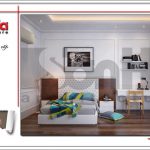 Mẫu thiết kế nội thất phòng ngủ hiện đại 6 sang trọng sh nop 0122