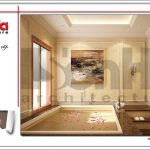 Thiết kế nội thất phòng SPA nhà phố 6 tầng tại Quảng Ninh sh nod 0123