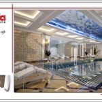 Mẫu thiết kế nội thất bể bơi khách sạn tại Đà Nẵng sh ks 0031