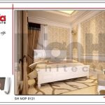 Thiết kế nội thất phòng ngủ phụ nhà phố kiến trúc Pháp sh nop 0121
