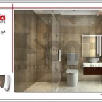 Thiết kế nội thất phòng tắm hiện đại sh nop 0122