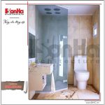 Mẫu thiết kế nội thất phòng tắm nhà phố 6 tầng tại Quảng Ninh sh nod 0123