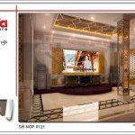 Thiết kế nội thất phòng karraoke đẹp nhà phố kiến trúc Pháp sh nop 0121