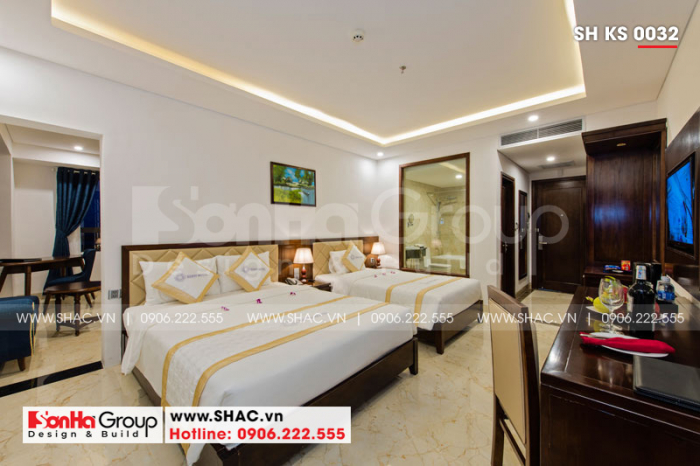 14 Nội thất phòng ngủ Ocean Studio Family khách sạn 4 sao tại đà nẵng sh ks 0032