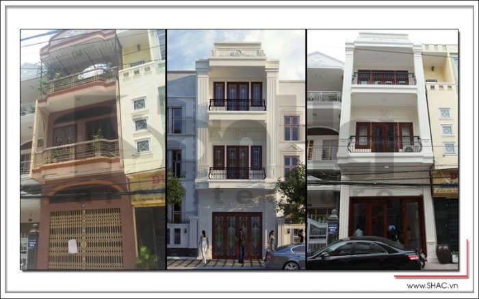 Ảnh so sánh hiện trạng nhà phố sau cải tạo tại Hải Phòng sh nop 0109