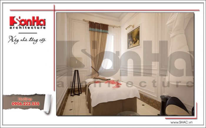 Mẫu thiết kế nội thất phòng massage điển hình khách sạn tại Đà Nẵng sh ks 0031