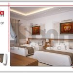 Thiết kế nội thất phòng vệ sinh nam khách sạn tại Đà Nẵng sh ks 0031