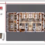 Mặt bằng tổng thể khách sạn Eden kiến trúc hiện đại 22 tầng tại Đà Nẵng sh ks 0031