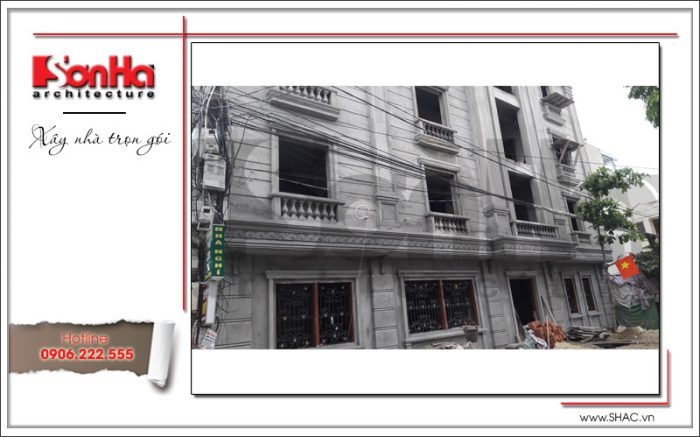 Thiết kế nhà phố cổ điển 5 tầng tại Hải Phòng xu hướng [next_year] - SH NOP 0122 4