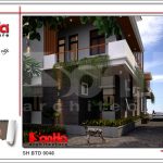 Mẫu thiết kế biệt thự đẹp kiến trúc hiện đại 2 tầng tại Cần Thơ sh btd 0048