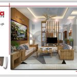 Mẫu thiết kế phòng bếp nội thất gỗ sh nop 0124