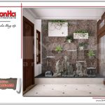 Thiết kế tiểu cảnh nhà phố 6 tầng tại Quảng Ninh sh nod 0123