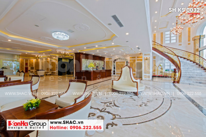 5 Nội thất sảnh lễ tân khách sạn đẹp tại đà nẵng sh ks 0032