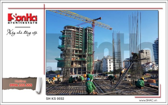 Mẫu thiết kế khách sạn tiêu chuẩn 4 sao hiện đại được cấp phép xây dựng thành công 