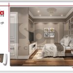 Mẫu thiết kế nội thất phòng ngủ 2 hiện đại sh nop 0122
