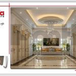 Thiết kế nội thất phòng ăn tầng lửng khách sạn tại Đà Nẵng sh ks 0031