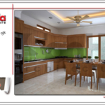 Mẫu thiết kế phòng bếp nội thất gỗ sh nop 0124