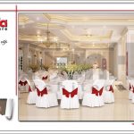 Thiết kế nội thất phòng ăn tầng lửng khách sạn tại Đà Nẵng sh ks 0031