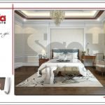 Mẫu Thiết kế phòng ngủ nhà ống hiện đại tại Quảng Ninh sh nod 0159