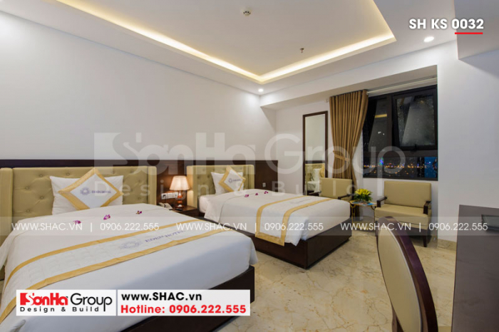 9 Mẫu phòng ngủ deluxe khách sạn đẹp tại đà nẵng sh ks 0032