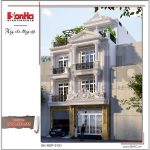 Choáng với thiết kế nhà phố cổ điển Pháp 4 tầng tại Sài Gòn sh nop 0121