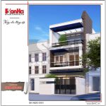 Mẫu nhà phố hiện đại 3 tầng có thiết kế đẹp nhất tại Sài Gòn sh nod 0161