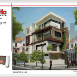 thiết kế kiến trúc nhà ống hiện đại sh nod0163