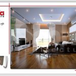 thiết kế nội thất phong khách view 2 sh nod00163