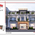 BÌA Thiết kế showroom kết hợp nhà ở tại Quảng Ninh sh sr 0020