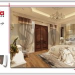 Mẫu thiết kế phòng nhủ kiểu cổ điển sh nop 0127