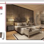 Thiết kế nội thất phòng ngủ hiện đại đẹp nhà phố 4 tầng tại Bắc Ninh sh nop 0127