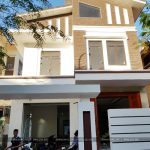 1 Ảnh thực tế thi công biệt thự hiện đại đẹp tại hải phòng