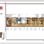 Mặt bằng công năng tầng 4 ngôi nhà phố cổ điển Pháp 8 tầng tại Sài Gòn SH NOP 0132